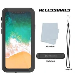IPhone X Waterproof IP68 Case, Punkcase [Clear] [StudStar Series] [Slim Fit] [Dirtproof] -Phone Vibe Shop acessories studstar iphone8 c84699f5 518c 4747 886f a2f5a8185d00