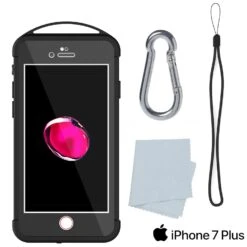 IPhone 8+ Plus Waterproof Case, Punkcase ALPINE Series, Black | Heavy Duty Armor Cover -Phone Vibe Shop acessories webster 2 iphone 7 2c293ad0 4f54 45b0 b639 8ad1b56ff1bd