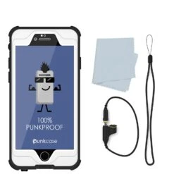 IPhone 6S+/6+ Plus Waterproof Case, PUNKcase StudStar White W/ Attached Screen Protector | Warranty -Phone Vibe Shop acessoris 09c7f632 53ea 414b a5de 55e5ea43f43e