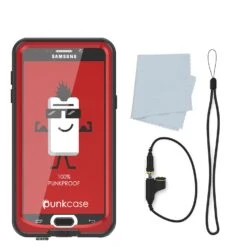 Galaxy Note 5 Waterproof Case, Punkcase StudStar Red Water/Shock/Dirt/Snow Proof | Lifetime Warranty -Phone Vibe Shop acessoris c2dc3c56 dab2 4d33 bd8b d5fa88e128c0