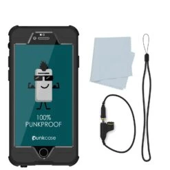 IPhone 6s/6 Waterproof Case, PunkCase StudStar Black W/ Attached Screen Protector | Lifetime Warranty -Phone Vibe Shop acessoris e150c1fc 6ac3 48b4 b85c b925568e0d57