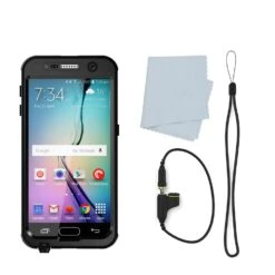 Galaxy S6 Waterproof Case PunkCase StudStar Black Thin 6.6ft Underwater IP68 Shock/Dirt/Snow Proof 12 Galaxy S6 Waterproof Case PunkCase StudStar Black Thin 6.6ft Underwater IP68 Shock/Dirt/Snow Proof -Phone Vibe Shop acessoris ff9ecd05 d5e9 4958 8bfc 0fa7e66ac861