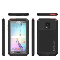Note 4 Case, Punkcase® METALLIC Series BLACK W/ TEMPERED GLASS | Aluminum Frame -Phone Vibe Shop all view d614909a 73c5 4425 a1bf 96d3a1320eb5