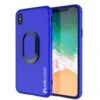 IPhone XR Case, Punkcase Magnetix Protective TPU Cover W/ Kickstand, Tempered Glass Screen Protector [Blue] -Phone Vibe Shop blue