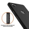 Google Pixel 2 CarbonShield Heavy Duty & Ultra Thin 2Leather Cover -Phone Vibe Shop button carbon case google pixel 2