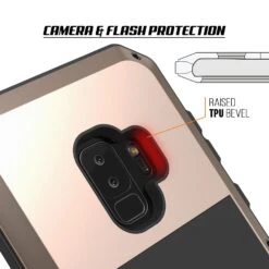 Galaxy S9 Plus Metal Case, Heavy Duty Military Grade Rugged Armor Cover [shock Proof] Hybrid Full Body Hard Aluminum & TPU Design [non Slip] W/ Prime Drop Protection For Samsung Galaxy S9 Plus [Gold] -Phone Vibe Shop camera metallic case Galaxy S9 28826123 b651 4979 8788 3daff97bc77b