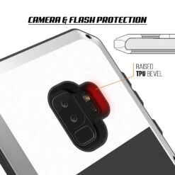Galaxy S9 Plus Metal Case, Heavy Duty Military Grade Rugged Armor Cover [shock Proof] Hybrid Full Body Hard Aluminum & TPU Design [non Slip] W/ Prime Drop Protection For Samsung Galaxy S9 Plus [White] -Phone Vibe Shop camera metallic case Galaxy S9 ebbb8b2b 6454 4304 95e7 de7049bbb8a3