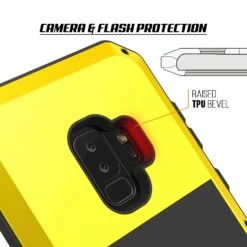 Galaxy S9 Plus Metal Case, Heavy Duty Military Grade Rugged Armor Cover [shock Proof] Hybrid Full Body Hard Aluminum & TPU Design [non Slip] W/ Prime Drop Protection For Samsung Galaxy S9 Plus [Neon] -Phone Vibe Shop camera metallic case Galaxy S9 fa556903 0228 45a5 a667 aeae0e4fd485