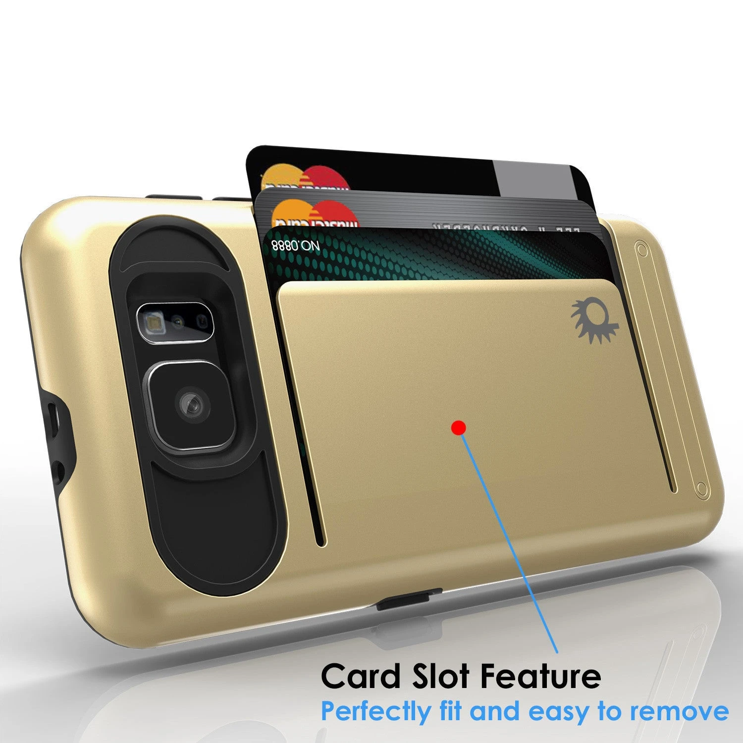 Galaxy S6 EDGE Case PunkCase CLUTCH Gold Series Slim Armor Soft Cover Case W/ Screen Protector 7 Galaxy S6 EDGE Case PunkCase CLUTCH Gold Series Slim Armor Soft Cover Case W/ Screen Protector - Image 5