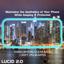 IPhone SE/5S/5 Case Punkcase® LUCID 2.0 Teal Series W/ PUNK SHIELD Screen Protector | Ultra Fit -Phone Vibe Shop clear lucid 2 iphone se b5ed43d0 8e03 4c15 a30d d3f983303996