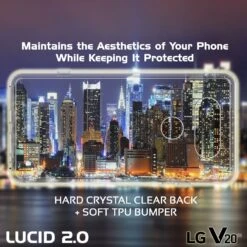 LG V20 Case Punkcase® LUCID 2.0 Clear Series W/ PUNK SHIELD Glass Screen Protector | Ultra Fit -Phone Vibe Shop clear lucid 2 lg v20 4ab0a838 2859 42e5 9b50 ebe1019c7771