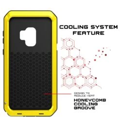 Galaxy S9 Plus Metal Case, Heavy Duty Military Grade Rugged Armor Cover [shock Proof] Hybrid Full Body Hard Aluminum & TPU Design [non Slip] W/ Prime Drop Protection For Samsung Galaxy S9 Plus [Neon] -Phone Vibe Shop cooling metallic case Galaxy S9 5082745f db06 4246 9d08 8ebef1c10b11