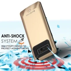 Galaxy Note 8 5000mAH Battery Charger W/ USB Port Slim Case [Red] -Phone Vibe Shop drop battery case note8 24520df1 2884 4b92 a2ba 9dc793c17585