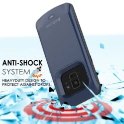 Galaxy S9 Battery Case, PunkJuice 5000mAH Fast Charging Power Bank W/ Screen Protector | Integrated USB Port | IntelSwitch | Slim, Secure And Reliable | Suitable For Samsung Galaxy S9 [Navy] -Phone Vibe Shop drop battery galaxy S9 549441f6 847f 4c74 a3a6 26ee7c01619b