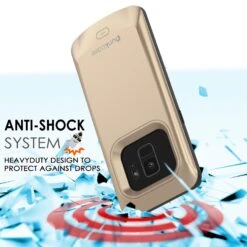 Galaxy S9 Battery Case, PunkJuice 5000mAH Fast Charging Power Bank W/ Screen Protector | Integrated USB Port | IntelSwitch | Slim, Secure And Reliable | Suitable For Samsung Galaxy S9 [Gold] -Phone Vibe Shop drop battery galaxy S9 6530dad8 0306 4fb0 8b40 af8a555db1b3