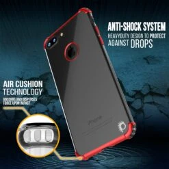 IPhone 8 PLUS Case, Punkcase [BLAZE SERIES] Protective Cover W/ PunkShield Screen Protector [Shockproof] [Slim Fit] For Apple IPhone 7/8/6/6s PLUS [Red] -Phone Vibe Shop drop blaze iphone7 a70e9da0 84a2 4f71 abdc f1db31b1da2b