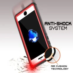 IPhone 7+ Plus Waterproof Case, PUNKcase CRYSTAL Red W/ Attached Screen Protector| Warranty -Phone Vibe Shop drop crystal iphone 7plus 4a0792ae 92da 415e 8e4a d5ef2de42e44