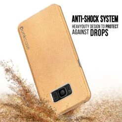 Galaxy S8 Plus Case, Punkcase Galactic 2.0 Series Ultra Slim Protective Armor TPU Cover [Gold] -Phone Vibe Shop drop galactic 2 35bf6520 12f0 415c 992d eee5822ad513