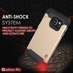 Galaxy S6 EDGE Plus Case PunkCase Galactic Gold Series Slim Armor Soft Cover W/ Screen Protector 9 Galaxy S6 EDGE Plus Case PunkCase Galactic Gold Series Slim Armor Soft Cover W/ Screen Protector -Phone Vibe Shop drop galactic s6 edge 3a870bf7 fd49 4142 af67 0b0f43511660