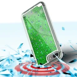 IPhone 7 Plus Case, PunkCase LIQUID Green Series, Protective Dual Layer Floating Glitter Cover -Phone Vibe Shop drop liquid iphone 7plus 612ac0a4 89aa 44a4 894e 32d8011b6c02
