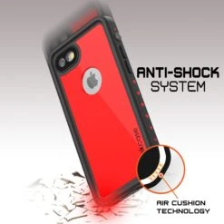 IPhone 7 Waterproof IP68 Case, Punkcase [Red] [StudStar Series] [Slim Fit] [Dirtproof] [Snowproof] -Phone Vibe Shop drop studstar iphone 7 d3919d7b 0102 4518 af8e 64643198e7f7
