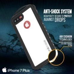 IPhone 8+ Plus Waterproof Case, Punkcase ALPINE Series, White | Heavy Duty Armor Cover -Phone Vibe Shop drop webster 2 iphone 7 4964c298 f92e 489a 9a0d 78e5c9e46d65