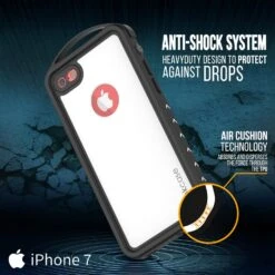 IPhone 8 Waterproof Case, Punkcase ALPINE Series, CLEAR | Heavy Duty Armor Cover -Phone Vibe Shop drop webster 2 iphone 7 513df11a 4435 461b a766 d8f86967a886