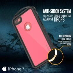IPhone SE (4.7") Waterproof Case, Punkcase ALPINE Series, Pink | Heavy Duty Armor Cover -Phone Vibe Shop drop webster 2 iphone 7 7be49537 8448 4209 b2b4 fdb8ed62cae4