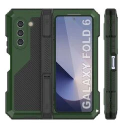 Galaxy Z Fold6 Metal Case, Heavy Duty Military Grade Armor Cover Full Body Hard [Dark Green] -Phone Vibe Shop galaxy z fold6 metal case heavy duty military grade rugged armor coverhybrid full body hard aluminum tpuinnovative design cooling system non slip w prime 6 e14ad575 c53f 4713 b8e9 9fa30bf96174