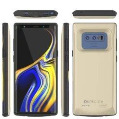 Galaxy Note 9 5000mAH Battery Charger W/ USB Port Slim Case [Gold] -Phone Vibe Shop galaxy note 9 battery case punkcase 5000mah charger case w screen protector integrated usb port intelswitch slim secure and reliable suitable for samsung gold 7