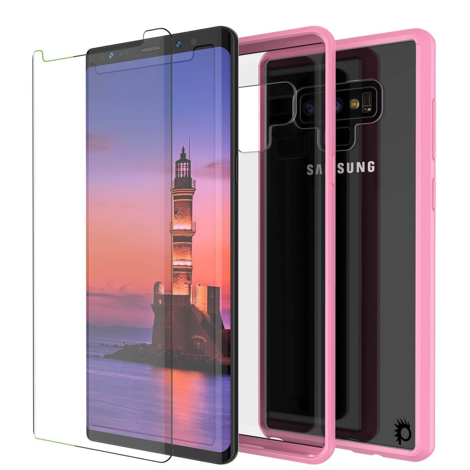 Galaxy Note 9 Case, PUNKcase [LUCID 2.0 Series] [Slim Fit] Armor Cover W/Integrated Anti-Shock System [Pink] - Image 5