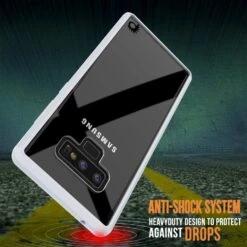 Galaxy Note 9 Case, PUNKcase [LUCID 2.0 Series] [Slim Fit] Armor Cover W/Integrated Anti-Shock System [White] -Phone Vibe Shop galaxy note 9 case punkcase lucid 2 0 series slim fit clear back armor cover w integrated anti shock system punkshield screen protector for samsung galaxy note 9 white 6
