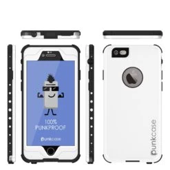 IPhone 6S+/6+ Plus Waterproof Case, PUNKcase StudStar White W/ Attached Screen Protector | Warranty -Phone Vibe Shop group 0c1bf7c8 8789 49e5 ae51 24936d1fb30d