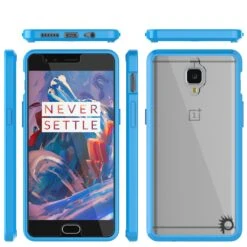 OnePlus 3 Case Punkcase® LUCID 2.0 Light Blue Series W/ SHIELD GLASS Lifetime Warranty Exchange -Phone Vibe Shop group LUCID 2 one plus 3 5bc5793f 5339 4a53 9055 7bbe73989fb0