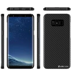 Galaxy S8 Case, PunkCase CarbonShield, Jet Black 11 Galaxy S8 Case, PunkCase CarbonShield, Jet Black -Phone Vibe Shop group carbon case galaxy S8