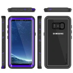 Galaxy S8 Waterproof Case, Punkcase [Extreme Series] [Slim Fit] [IP68 Certified] [Shockproof] [Snowproof] [Dirproof] Armor Cover W/ Built In Screen Protector For Samsung Galaxy S8 [Purple] -Phone Vibe Shop group extream case galaxy S8 a88593e0 0f52 4ec3 9e2d 6be6b09e7671