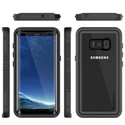 Galaxy S8 Plus Waterproof Case, Punkcase [Extreme Series] [Slim Fit] [IP68 Certified] [Shockproof] [Snowproof] [Dirproof] Armor Cover [Black] -Phone Vibe Shop group extream case galaxy S8 b40ea61e 04de 4e03 a6dc 290810127fdb