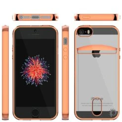 IPhone SE/5S/5 Case, PUNKCASE® LUCID Rose Gold Series | Card Slot | Screen Protector | Ultra Fit -Phone Vibe Shop group iphone se 646780ba 0934 45f8 bff3 521129d20559