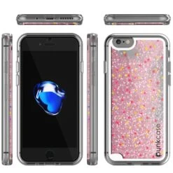 IPhone 7 Case, PunkCase LIQUID Rose Series, Protective Dual Layer Floating Glitter Cover -Phone Vibe Shop group liquid iphone 7 ced5fea1 ce45 4702 be84 a92abccf3d43
