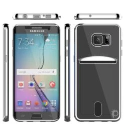 Galaxy S6 EDGE Case, PUNKCASE® LUCID Silver Series | Card Slot | SHIELD Screen Protector | Ultra Fit -Phone Vibe Shop group lucid s6edge 17cb982d 5e64 4856 8f1f 4d6692e4dd48