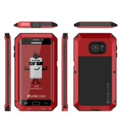 Galaxy S7 EDGECase, PUNKcase Metallic Red ShockproofSlim Metal Armor Case 10 Galaxy S7 EDGECase, PUNKcase Metallic Red ShockproofSlim Metal Armor Case -Phone Vibe Shop group metallic S7E 871ad135 4df5 425c a725 3e977f9701b2