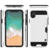 IPhone X Case, PUNKcase [SLOT Series] Slim Fit Dual-Layer Armor Cover & Tempered Glass PUNKSHIELD Screen Protector For Apple IPhone X [White] -Phone Vibe Shop group slot case iphone x 0fa41a1f 4d7d 4940 97de 32bf768c4647