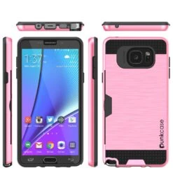 Galaxy Note 5 Case PunkCase SLOT Pink Series Slim Armor Soft Cover Case W/ Tempered Glass 10 Galaxy Note 5 Case PunkCase SLOT Pink Series Slim Armor Soft Cover Case W/ Tempered Glass -Phone Vibe Shop group slot note 5 2824928f c5c4 437c b08d 2b3cdf0f22d0