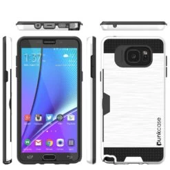 Galaxy Note 5 Case PunkCase SLOT White Series Slim Armor Soft Cover Case W/ Tempered Glass -Phone Vibe Shop group slot note 5 3ff3bcf6 fdc4 4468 830e 8dc1fd2a1d86