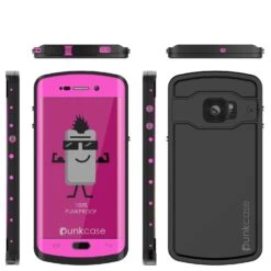 Galaxy S6 EDGE Plus Waterproof Case, Punkcase StudStar Pink Shock/DirtProof | Lifetime Warranty -Phone Vibe Shop group studstar edge 05ffa927 47a9 43b2 8a4e 53316e946ca8