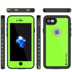 IPhone 8 Waterproof Case, Punkcase [Light Green] [StudStar Series] [Slim Fit][IP68 Certified][Dirt/Snow Proof] -Phone Vibe Shop group studstar iphone 7 5bf58230 0497 4e6b 8f7d 36abc366c94a