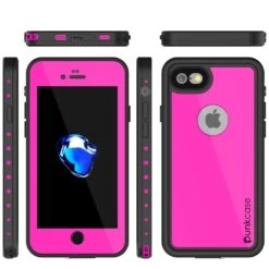 IPhone 7 Waterproof IP68 Case, Punkcase [Pink] [StudStar Series] [Slim Fit] [Dirtproof] [Snowproof] -Phone Vibe Shop group studstar iphone 7 b1e99810 4f1b 42f0 bcdf 9048029ba51c