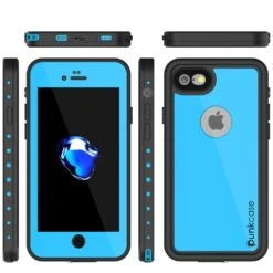 IPhone 8 Waterproof Case, Punkcase [Light Blue] [StudStar Series][Slim Fit] [IP68 Certified] [Dirt/Snow Proof] -Phone Vibe Shop group studstar iphone 7 bc01b59f 7e5f 44c6 bc6a 8c8a3c2a7cda