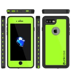 IPhone 7+ Plus Waterproof IP68 Case, Punkcase [Light Green] [StudStar Series] [Slim Fit] [Dirtproof] -Phone Vibe Shop group studstar iphone 7plus e7eca541 f328 4c7f 9f8d d30685560fce