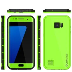 Galaxy S7 EDGE Waterproof Case PunkCase StudStar Light Green Thin 6.6ft Underwater IP68 ShockProof -Phone Vibe Shop group studstar s7 edge 8697c16e 6e86 4606 ae3a 84e5cd0b526f